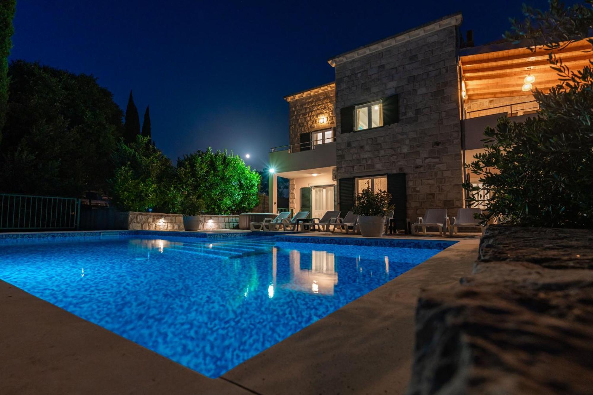 דוברובניק Villa Petmat - With Private Pool And 6 Bedrooms מראה חיצוני תמונה