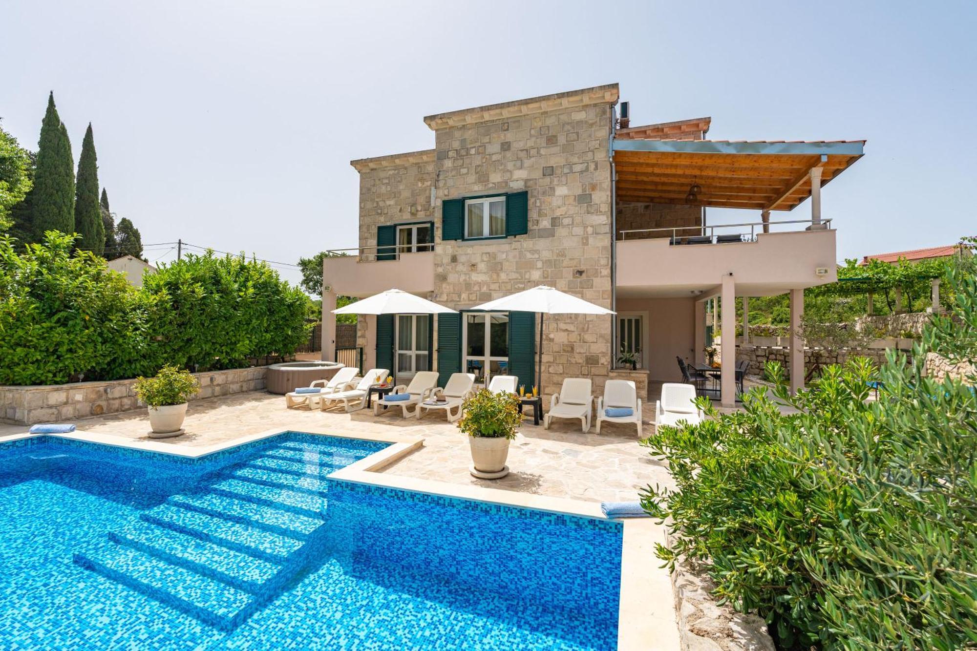 דוברובניק Villa Petmat - With Private Pool And 6 Bedrooms מראה חיצוני תמונה