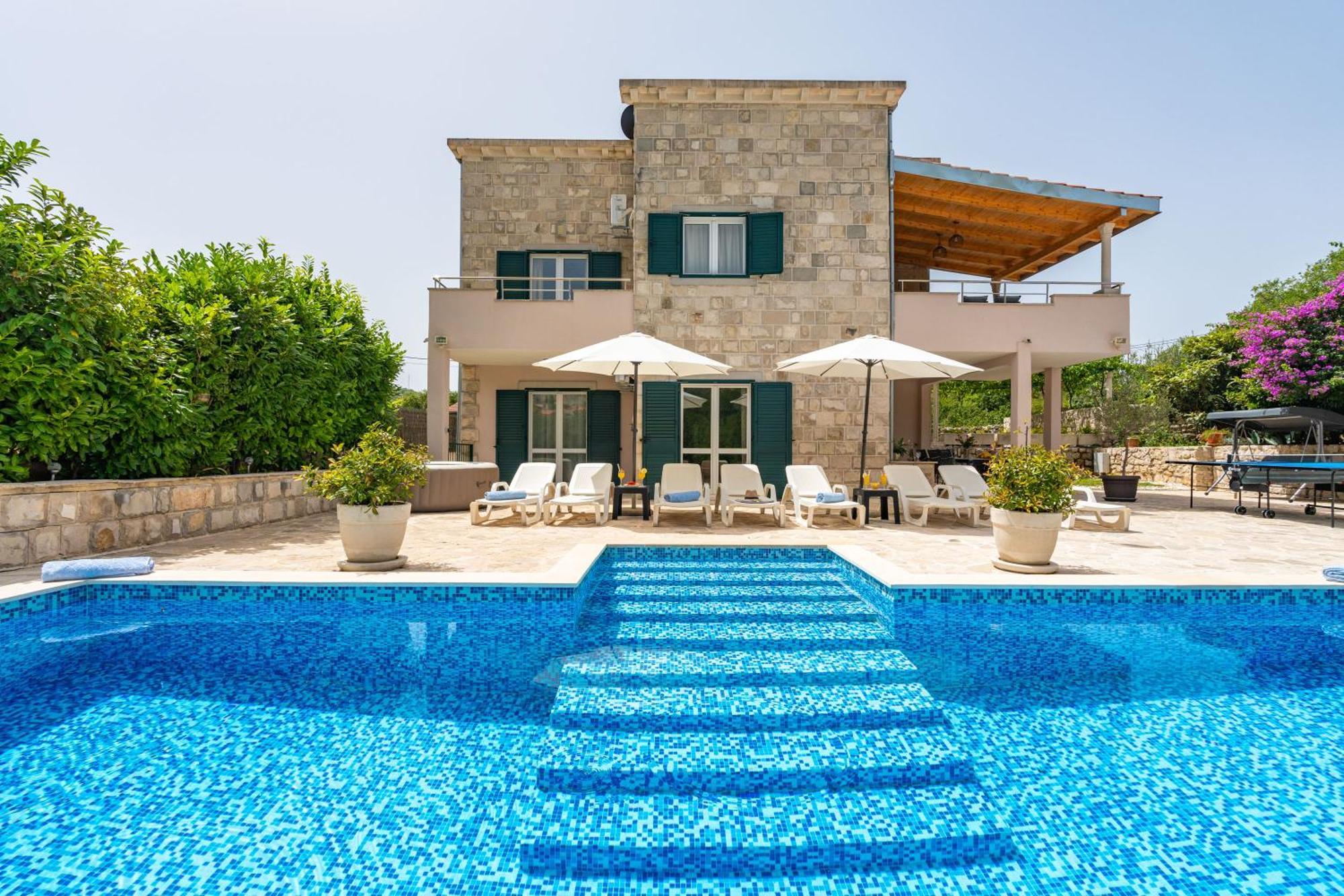 דוברובניק Villa Petmat - With Private Pool And 6 Bedrooms מראה חיצוני תמונה