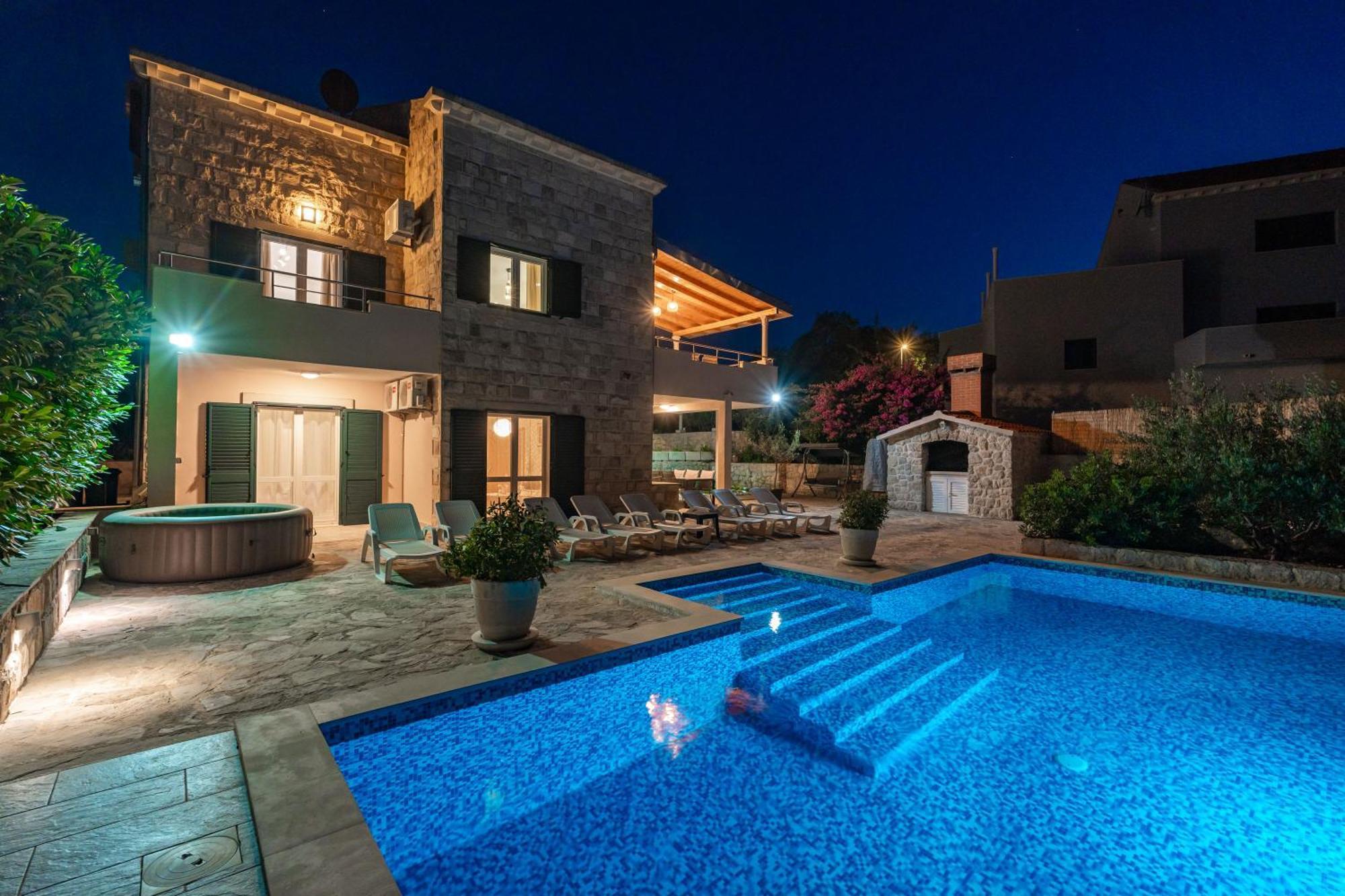 דוברובניק Villa Petmat - With Private Pool And 6 Bedrooms מראה חיצוני תמונה