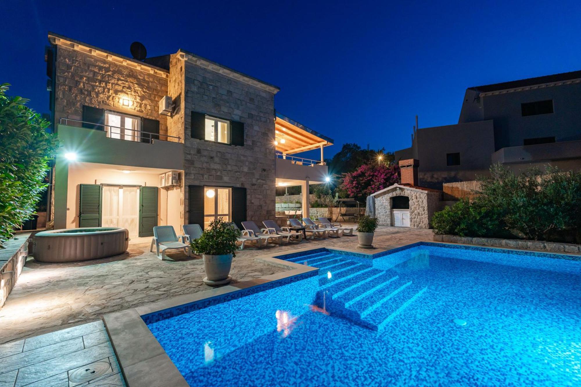 דוברובניק Villa Petmat - With Private Pool And 6 Bedrooms מראה חיצוני תמונה